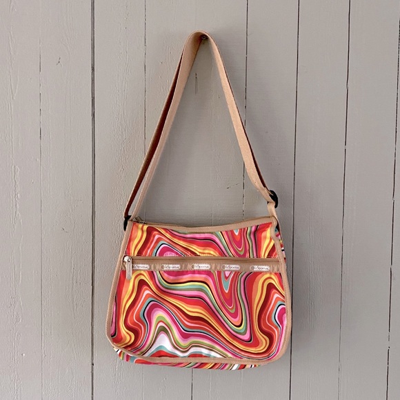 LeSportsac Multicolor Swirl Classic Hobo - Picture 2 of 10